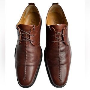 Cole Haan Mens Sz 12M Brown Leather Oxford Lace Up Shoes